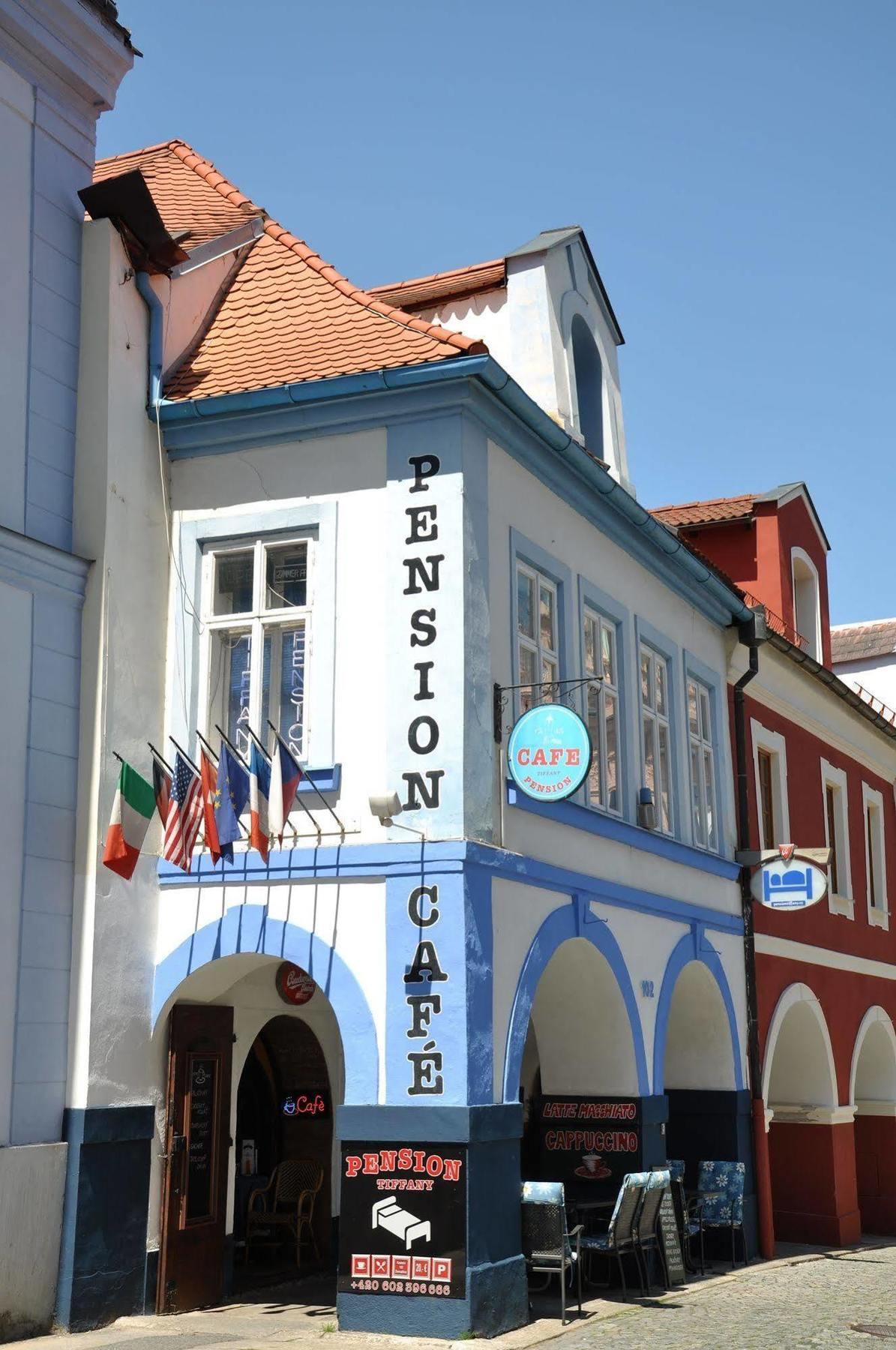 Centrum Tiffany Pension Domazlice Exterior photo